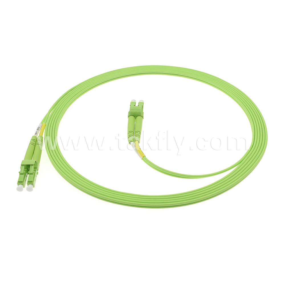 Sc APC Single Mode 3.0 mm Simple Patch Cable LC Sm OS2 Fiber Optic Jumper