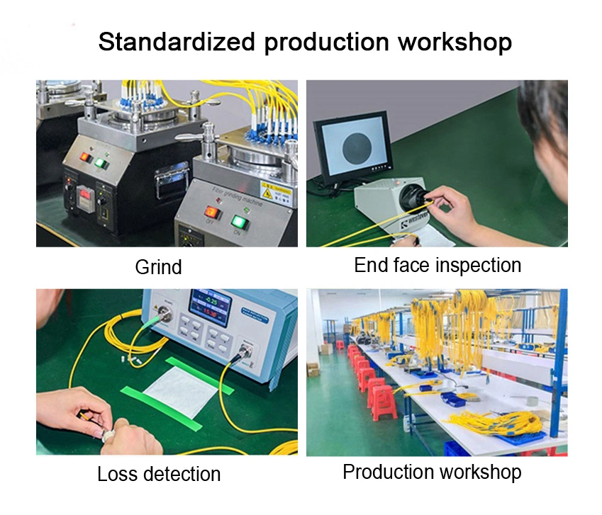 FTTH LC Singlemode Simplex Fiber Optic/Optical Waterproof Patch Cord