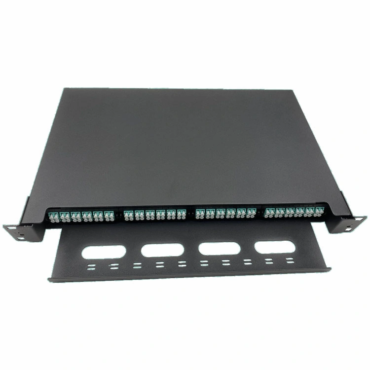 High Quality Sc/fc/st/lc Rack Mount Splicing Fiber Optic Patch Panel For FTTX Network Cable Management