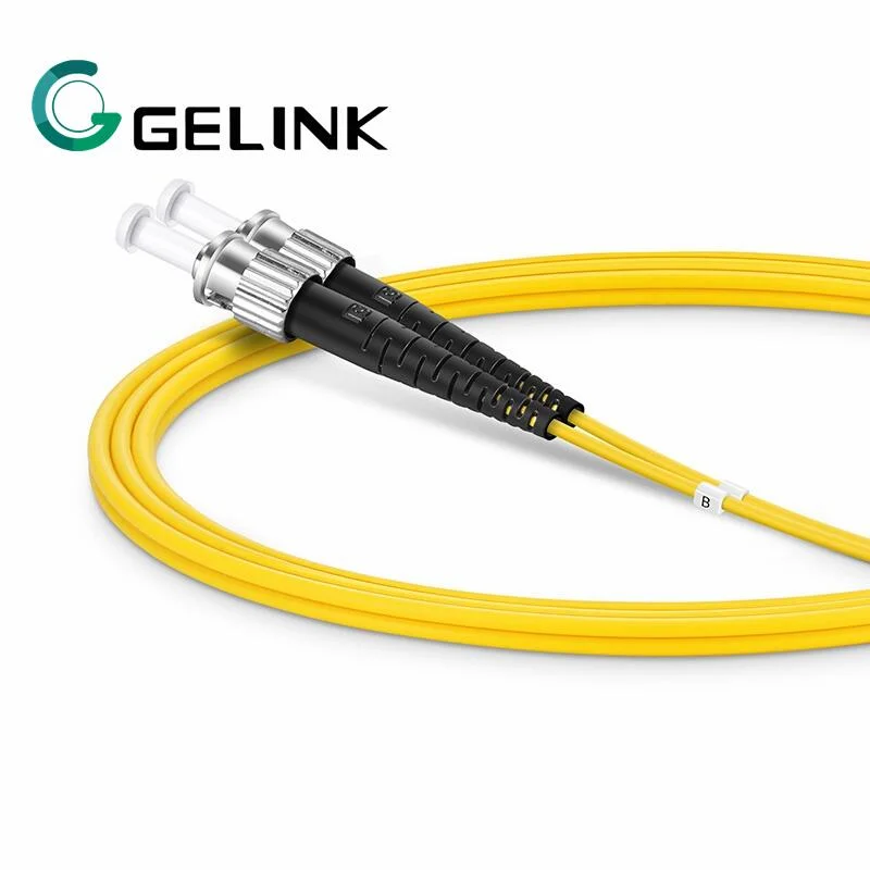 Connector Sc to St Sm G657A1 9/125um Duplex Fiber Optical Patch Cord