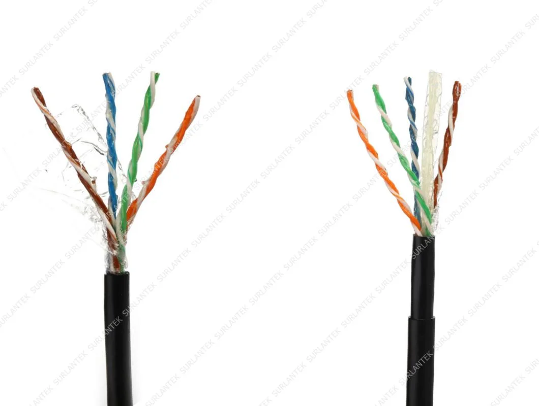 Outdoor Waterproof Jelly Filled UTP Cat5e LAN Cable