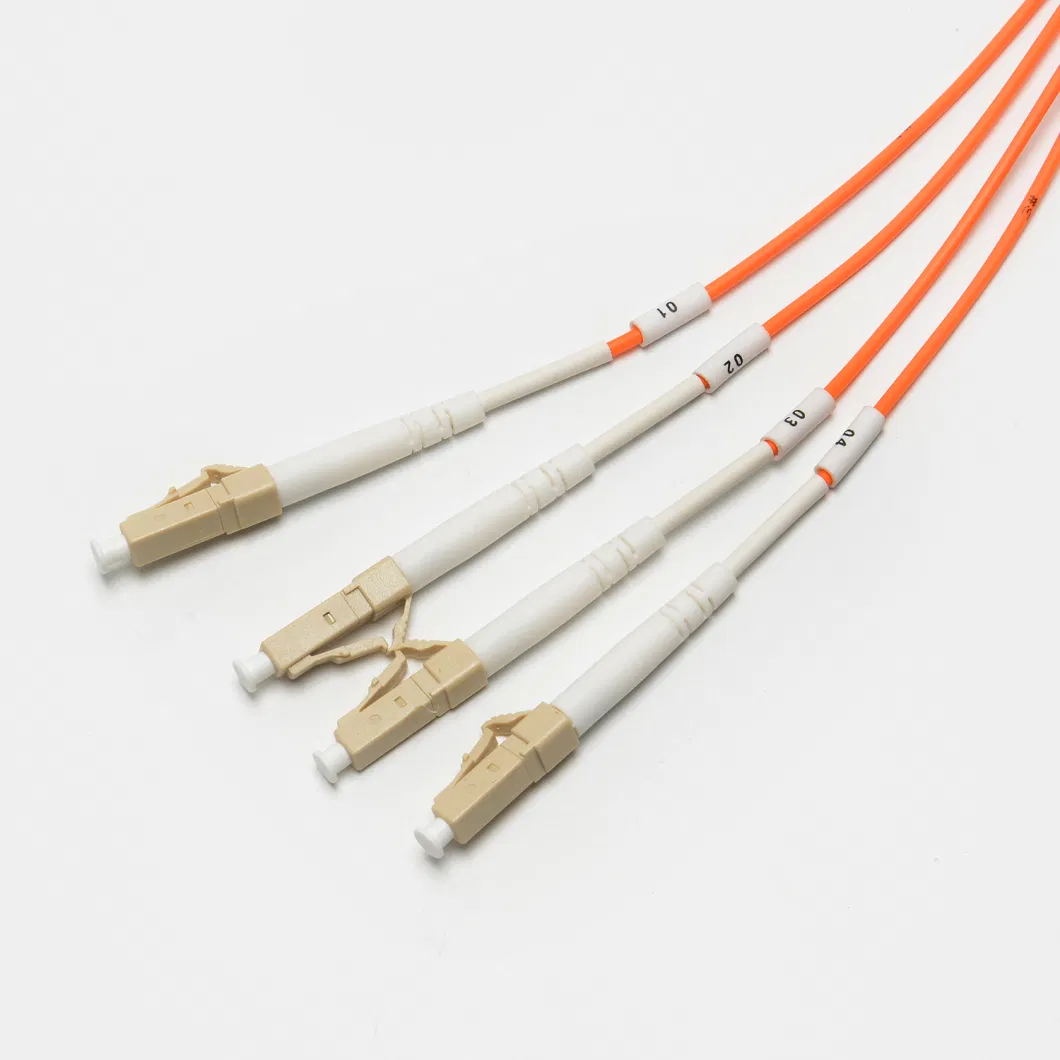 4 Core Multimode Om2 LC/Upc-LC/Upc 2.0mm Branch Fiber Optic Cable