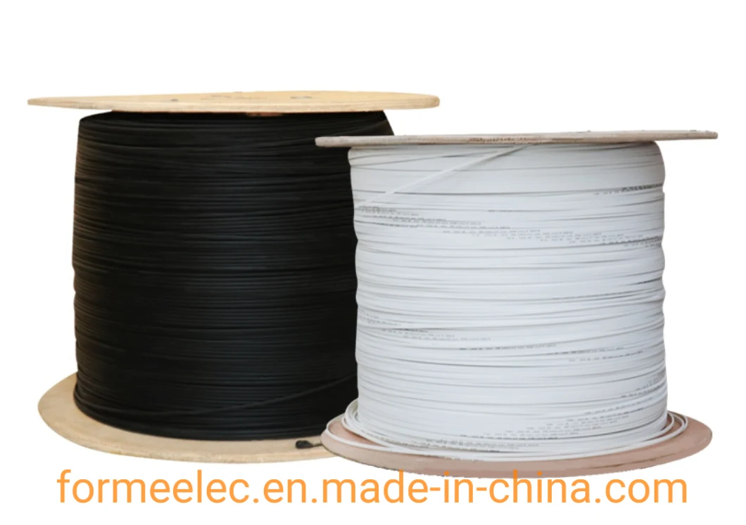 Fiber Optic Cable FTTH Drop Cable Outdoor 4 Core FTTH Cable