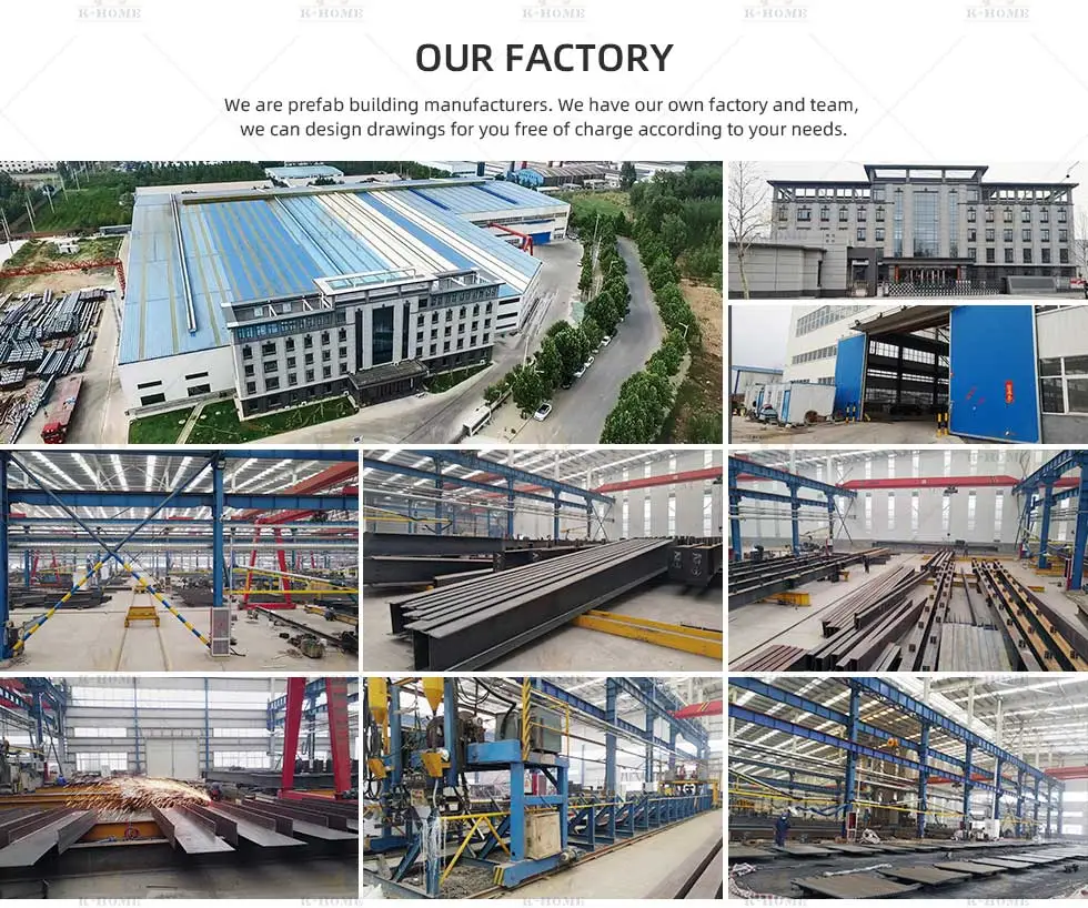 Light-Weight Steel Fast Assembly Prefab Distribution Center