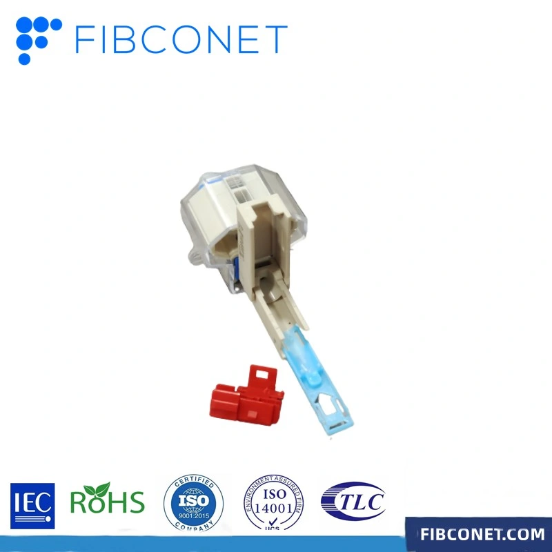 High Precision Sc LC FC St APC/Upc Optical Fiber Fast Coonector