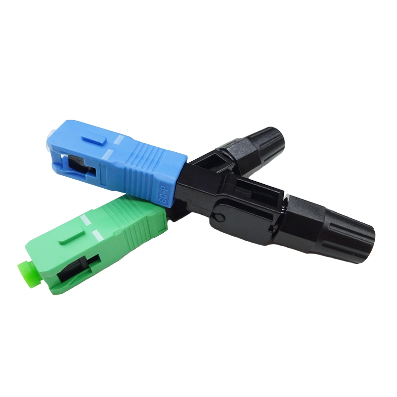 Sc APC Fiber Optic Fast Connector for Drop Cable or Indoor Cable