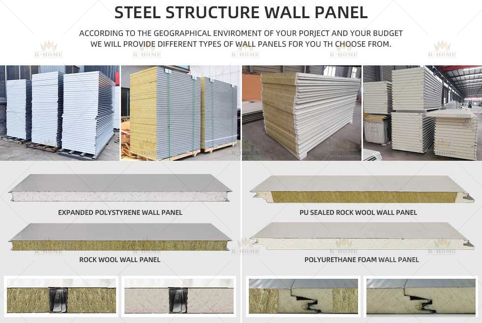 Light-Weight Steel Fast Assembly Prefab Distribution Center