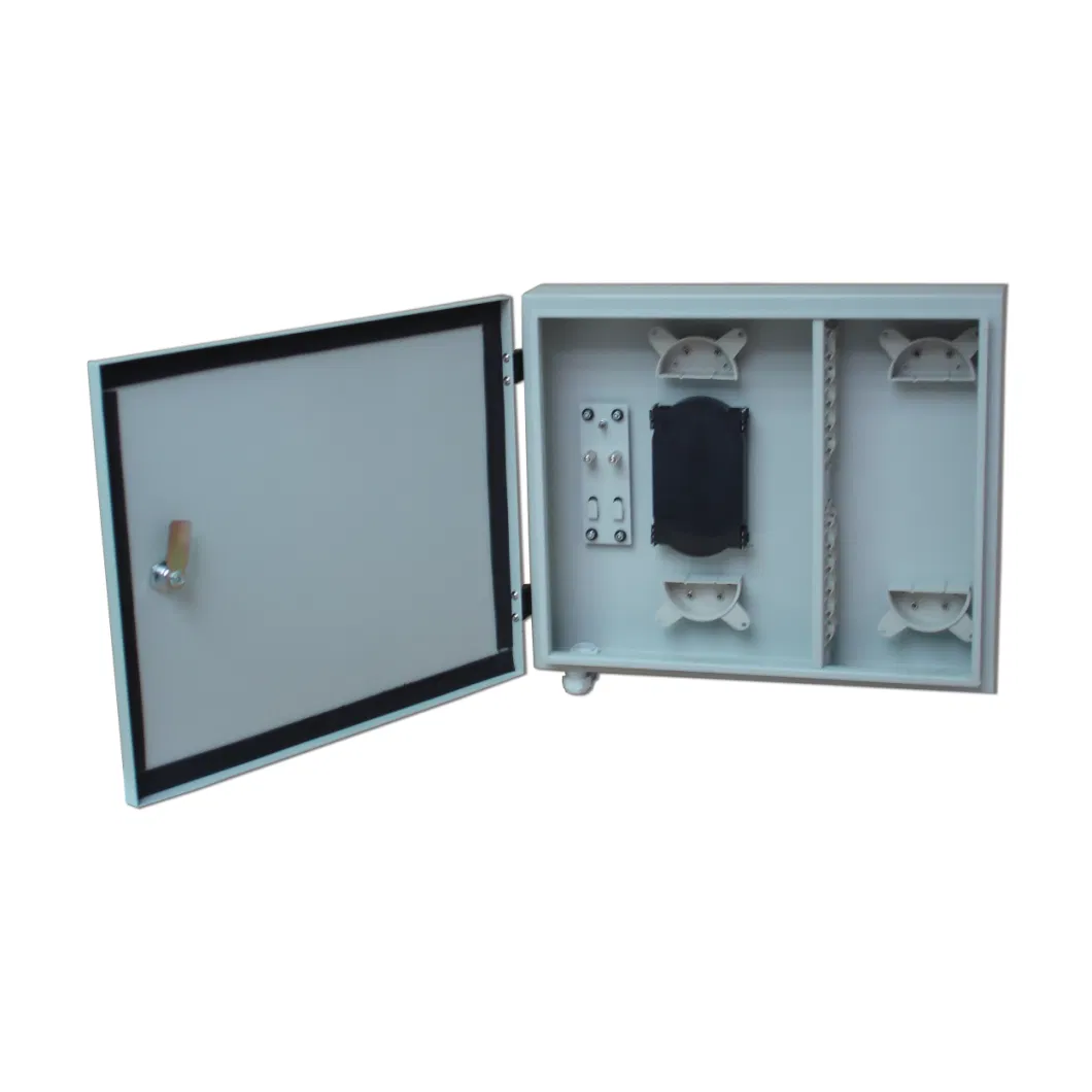 Outdoor FTTH Wall-Mounted Optic Distribution Frame 24 Core Fiber Patch Panel