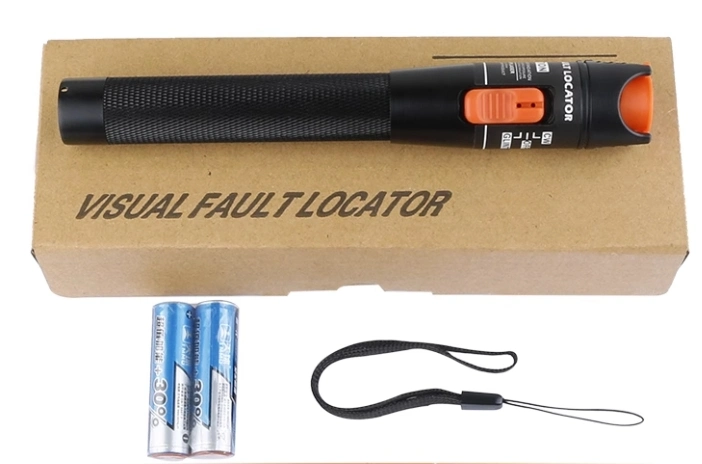 Visual Fault Locator Fiber Optic Cable Tester Meter Vfl Red Light Pen Light Source Testers