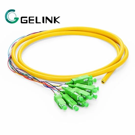 12/24/48/96/144cores LC/Sc/St/FC MPO/MTP Connector FTTH Indoor Outdoor Armored Drop LSZH PVC Cable Pigtail Fiber Optic Patch Cord