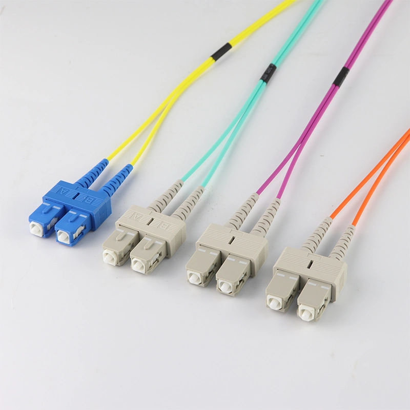 Factory Price DIN Sc 3.0mm Single Mode Simplex Optical Fiber Patch Cord