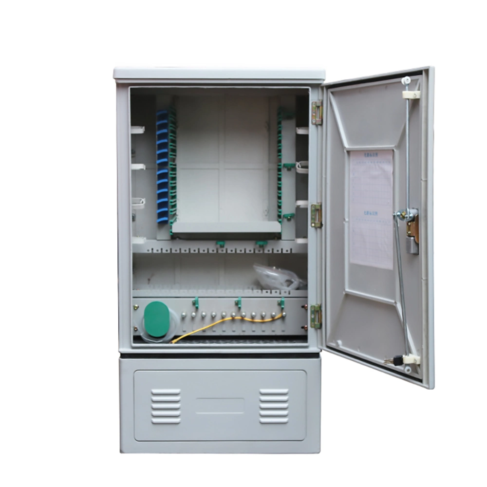 FTTH Telecom Outdoor Fiber Optical SPCC SMC 48/96/144/288/576/720core Cross Connection Cabinet