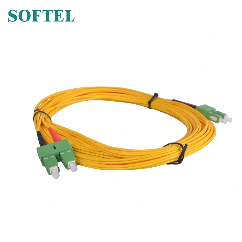 Single Mode Fiber Optic Accessories Patch Cord Scapc