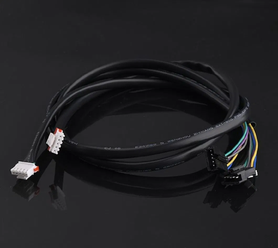 Customize Waterproof Harness Wire Electronic Wire Color Multi P Connection Cable