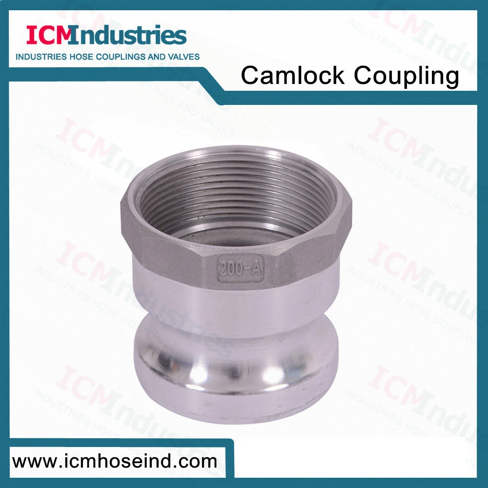 Aluminum 6&prime; &prime; NPT Threaded Chemical Engineering Quick Connector Coupling