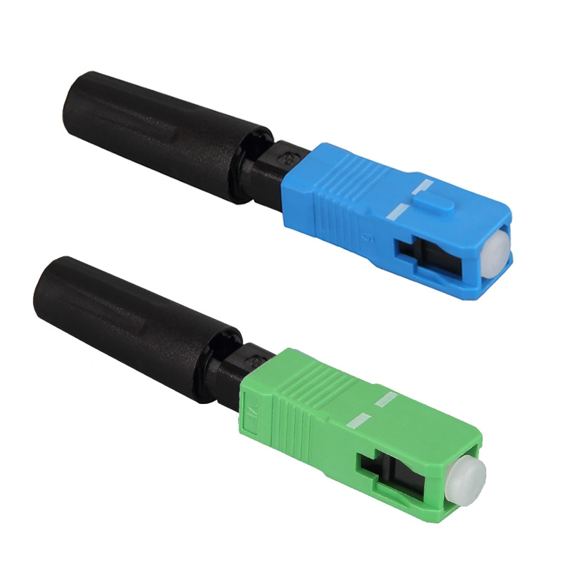 Sc APC Fiber Optic Fast Connector for Drop Cable or Indoor Cable