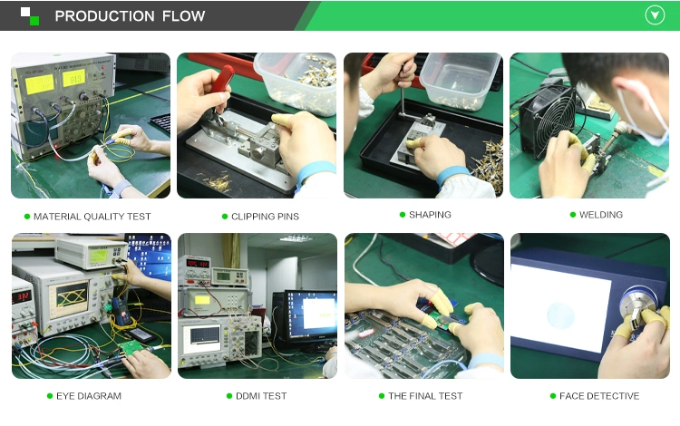 400g Qsfp-Dd Dr4 1310nm 500m Single Mode MTP/MPO Dfb/Pin Transceiver Module 400g