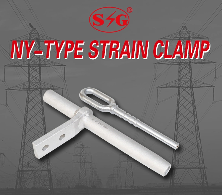 Ny-Type Strain Clamp for Overhead Electric Transmission Line