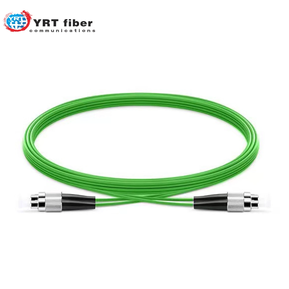 Durable Multimode Fiber Optic Jumper Assembly Indoor Cable Om5