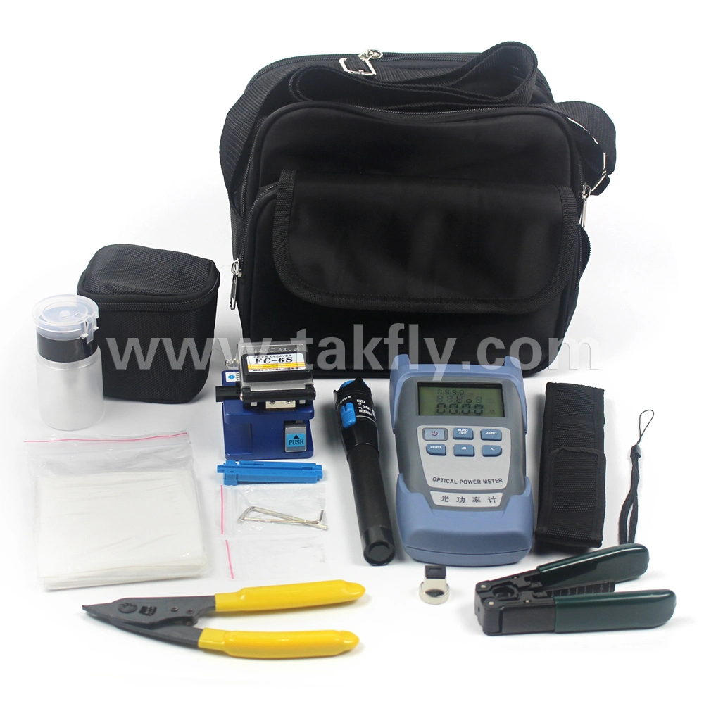 Fiber Fusion Splicing Tools FTTH Fiber Optic Tool Kit