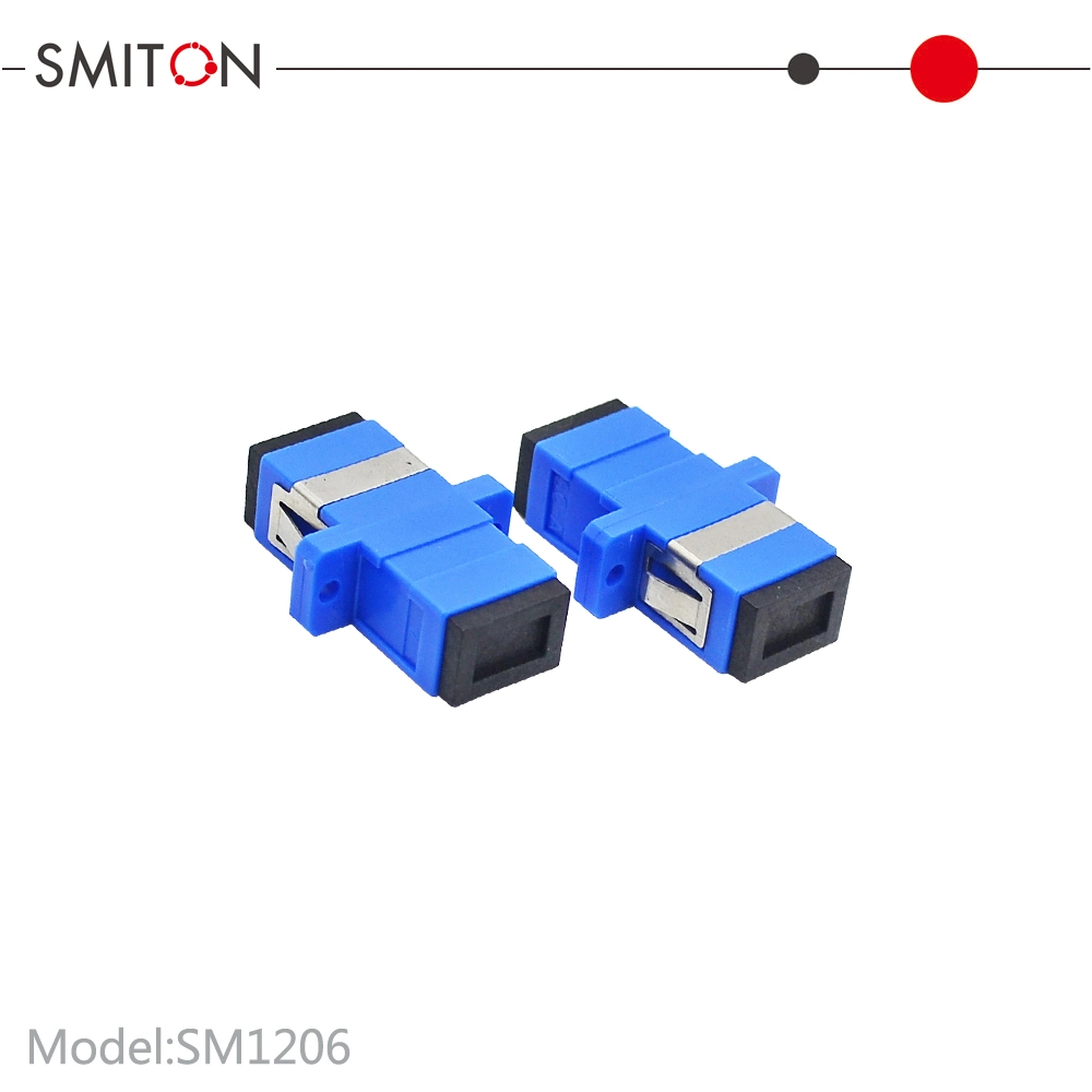 Sc Singlemode Fiber Coupler Sc Upc Fiber Optic Adapter