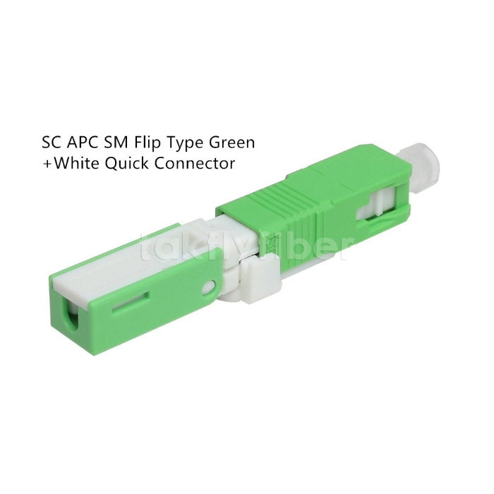 FTTH Sc APC Upc Fiber Optic Mechanical Connector Sm Single Mode Sc Fast Connector