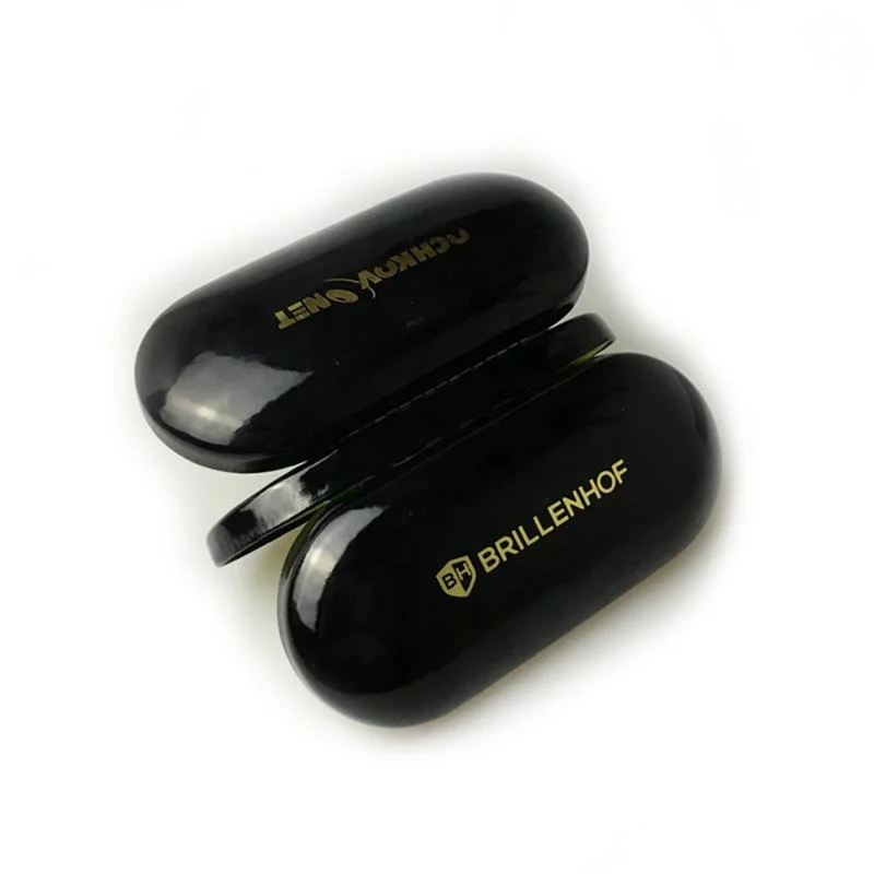 Custom Printing Contact Lens Case Double Layer Double Wholesale Sunglasses and Optical Case