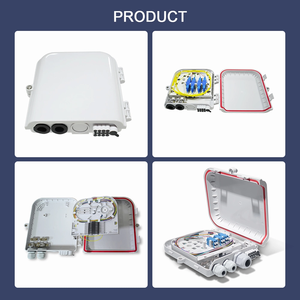 Fiber Optic Termination Box for FTTH Indoor and Outdoor Application