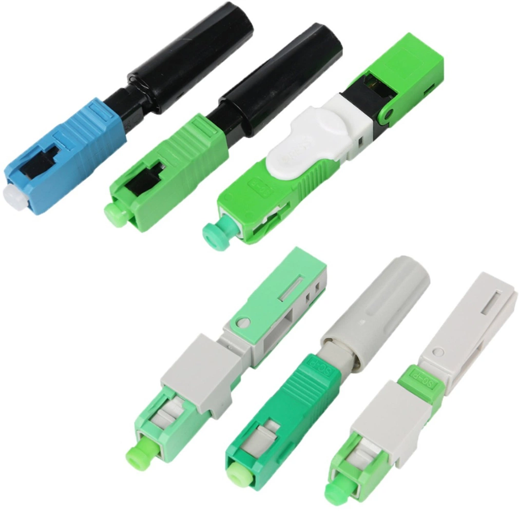 Surelink Factory Supplier FTTH Assembly Fiber Optical Sc St FC Fast connector FTTX Fast Connector