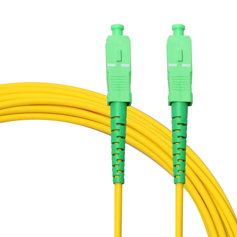 Fiber Optic Cable Single Mode Simplex Sc/APC-Sc/APC Fiber Optic Patch Cord 5%off