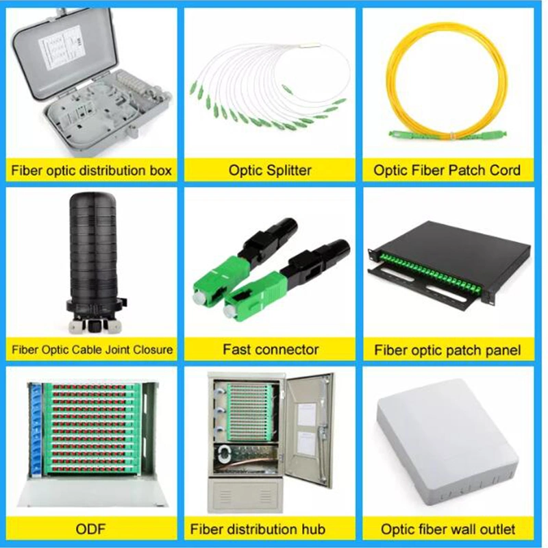 Repeated Use Sc APC Quick FTTH Drop Cable Fiber Optic Fast Connector