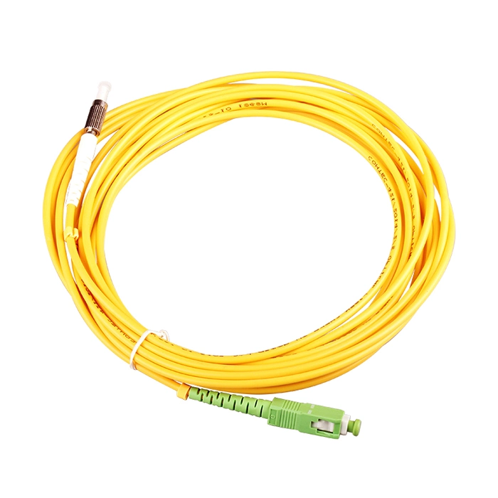 Factory Price DIN Sc 3.0mm Single Mode Simplex Optical Fiber Patch Cord