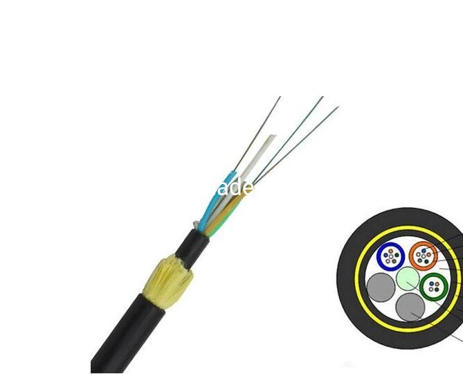 Manufacturer Single Sheath Double Sheath 4 Core ADSS Fiber Optic Cable