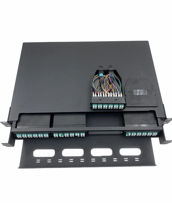 High Quality Sc/fc/st/lc Rack Mount Splicing Fiber Optic Patch Panel For FTTX Network Cable Management