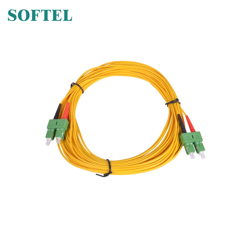 Single Mode Fiber Optic Accessories Patch Cord Scapc