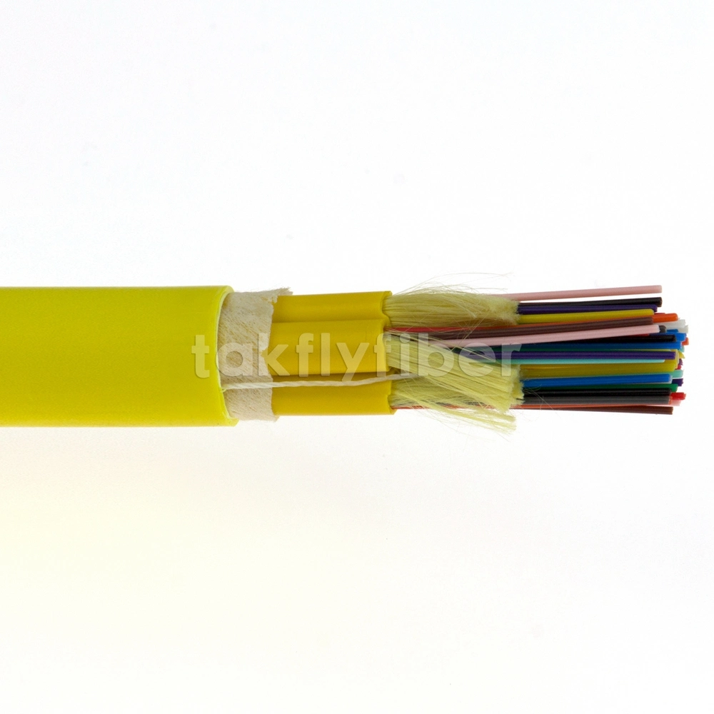 FTTH 96 Cores Single Mode G652D Fiber Optic Indoor Cable