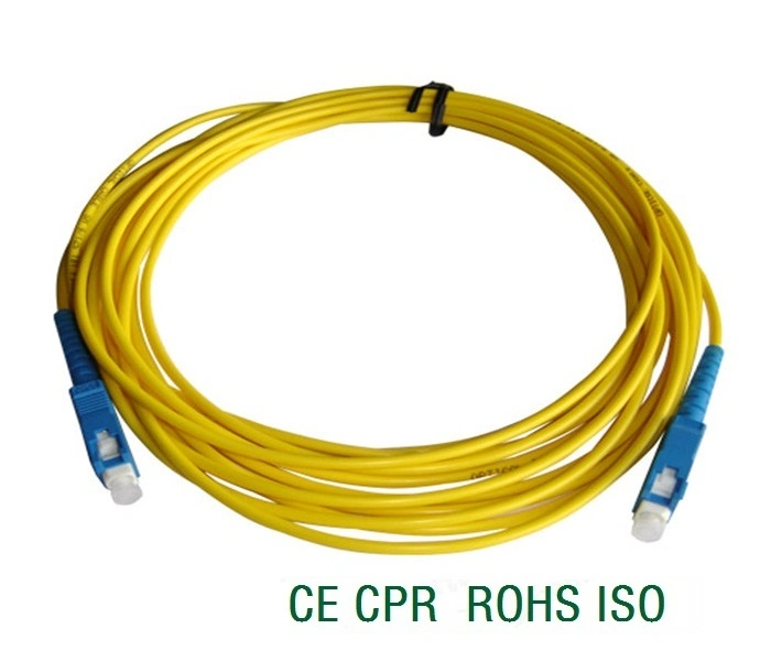 High Quality Single Mode Simplex LC/APC Fiber Optical Patch Cord