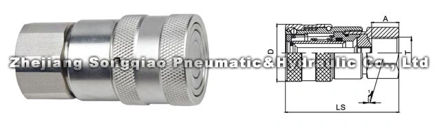 Lsq-FF Close Type Hydraulic Quick Coupling