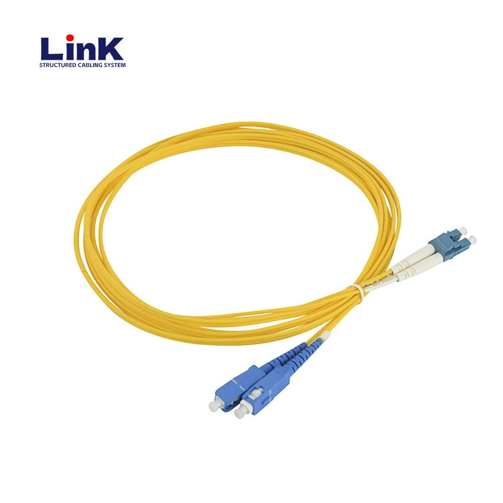 Simplex LC/Sc/FC/St G652D 9/125 Sm Optical Pm Fiber 3m Patch Cord