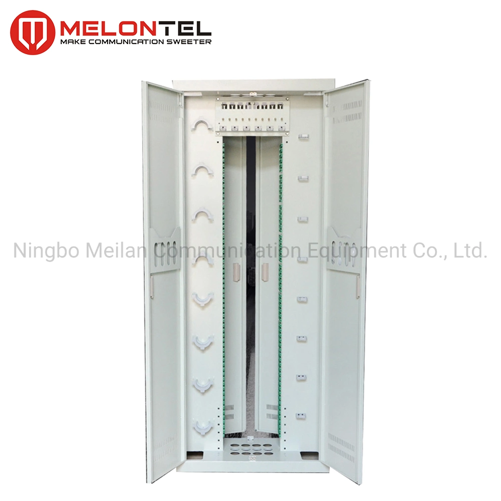 Fiber Optic Distribution 576/720 Core Floor Type Optical Cross Connection Distribution Telecom Street Cabinet