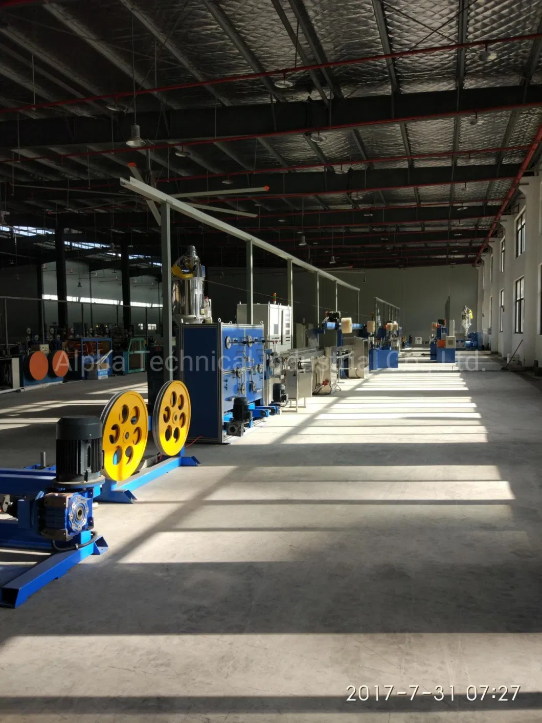 Optic Cable Outer Sheathing Extrusion Production Line for Butterfly-Shaped Fiber Optical Cables^