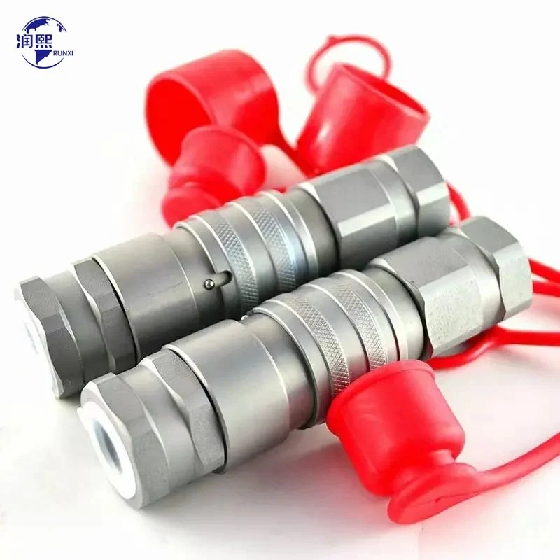 1/2&quot; 3/8 Inch Oil Equipment SS304/SS316 Flat Face High Pressure 5000psi Hydraulic Quick Coupler/ Quick Connector Coupling
