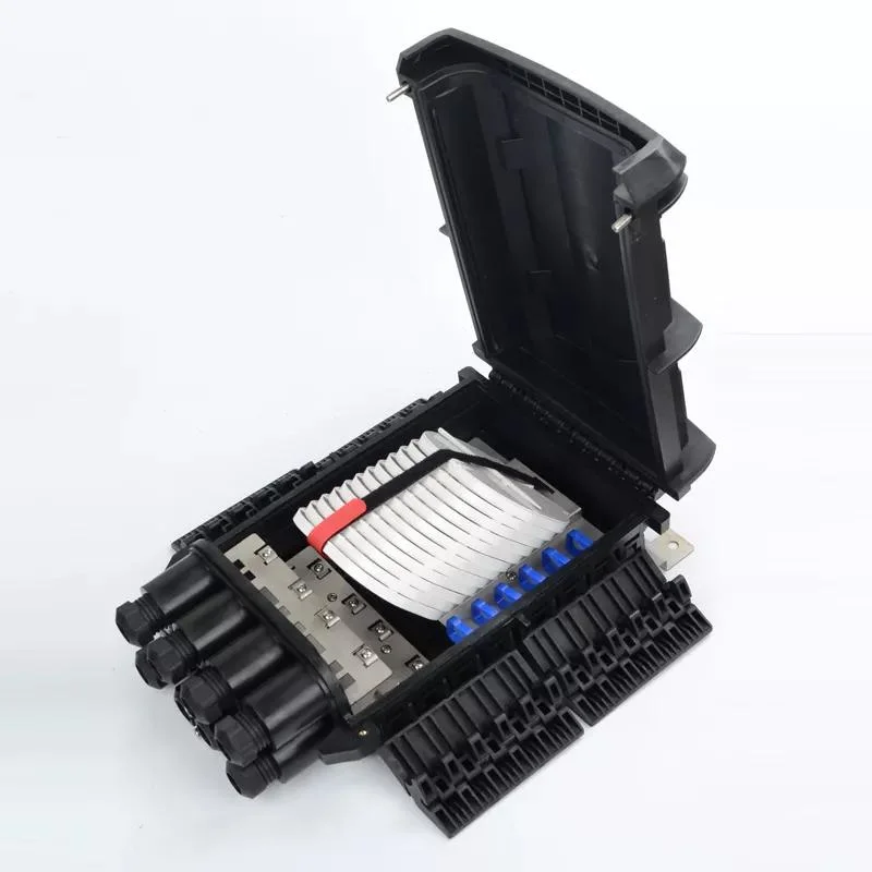 Outdoor FTTH Cable 96 144 192 Core Fiber Optic Splice Closure Fiber Termination IP 68 Box