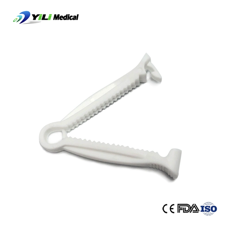 Medical Device China Manufacturer Sterile PVC Umbilical Cord Clamp