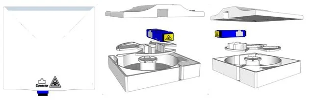 Ftta Fiber Optic Mini-Sc Wall Mounted Indoor Compact Roseta Termination