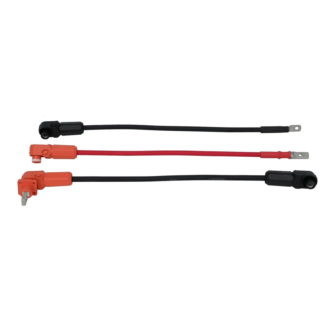 Customized VDE Approved High Current Waterproof Electric Jumper Wire Ess Connection Solar Cable Assembly