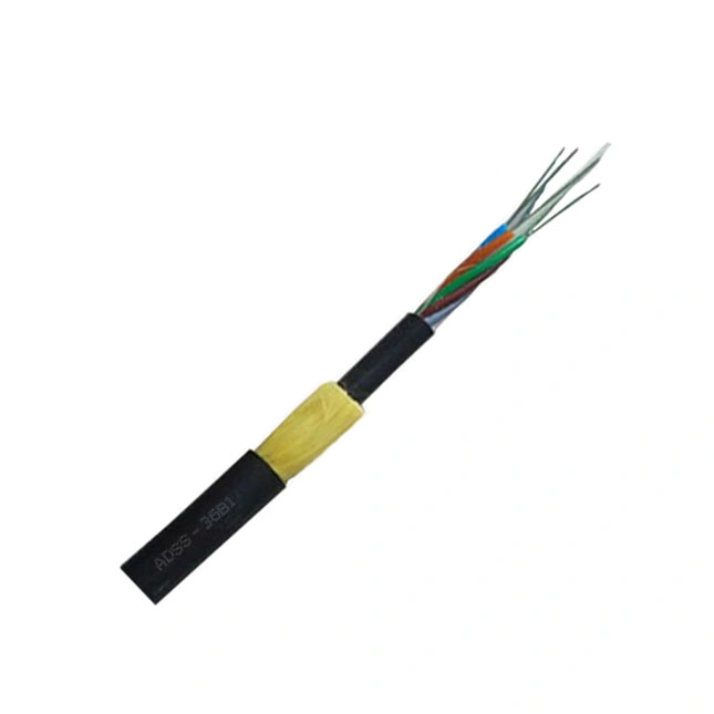 ADSS 24 Core Singlemode FRP Fibre Optical Cable 100m Span