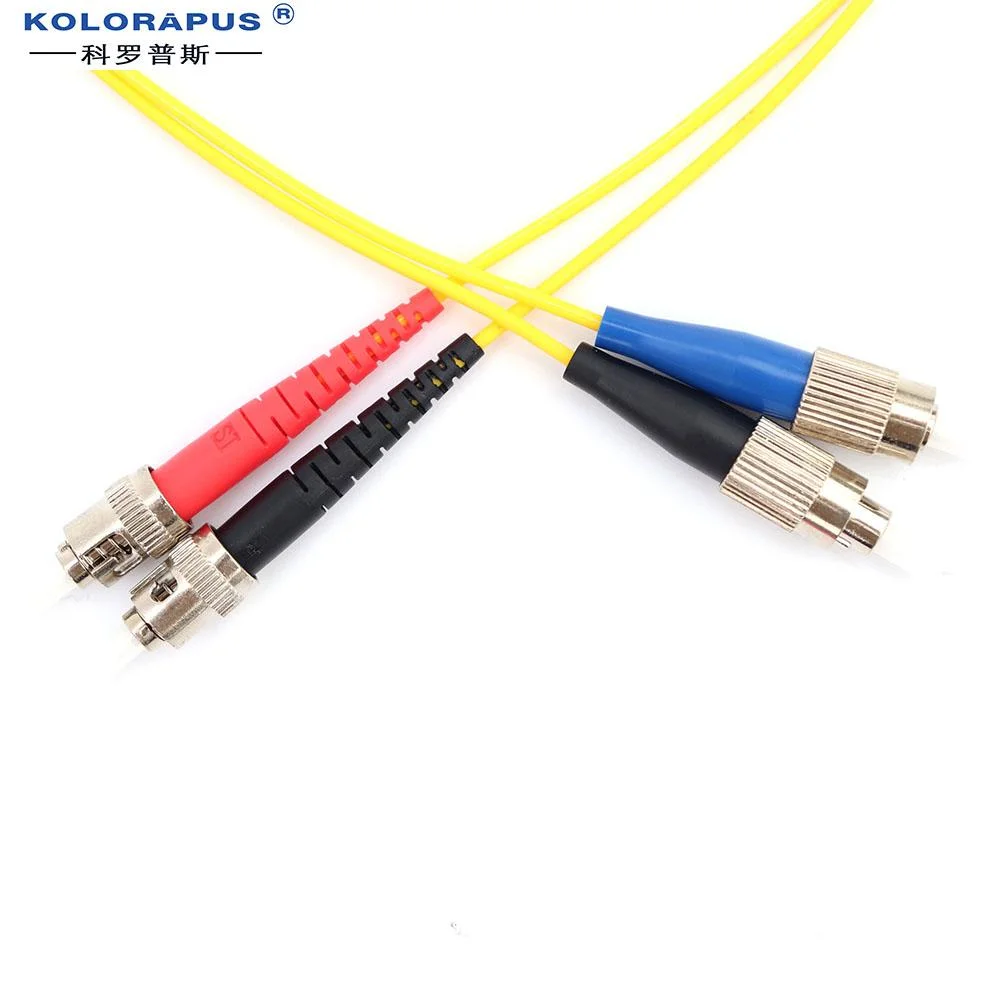 FC to St Fiber Optic Jumper Cable Optical Patch Cord 3m