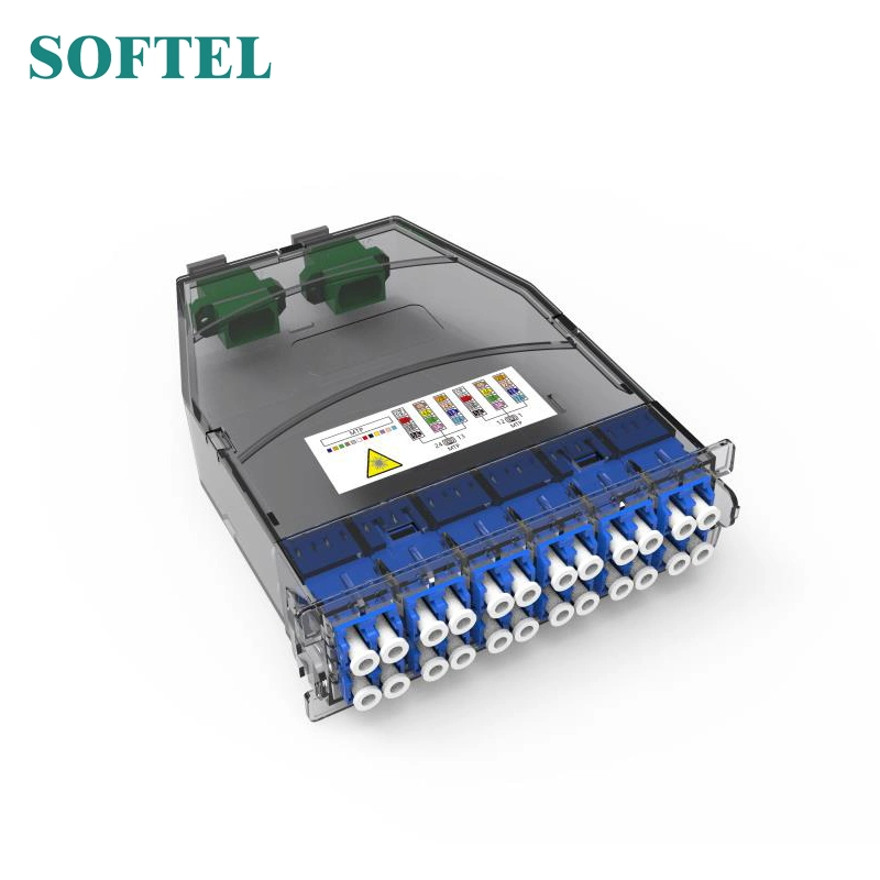 FTTX Solution Provider Fiber Optical 12cores MPO Cassette