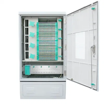 Cabinet a reticolo incrociato in fibra ottica per distribuzione di rete esterna FTTH